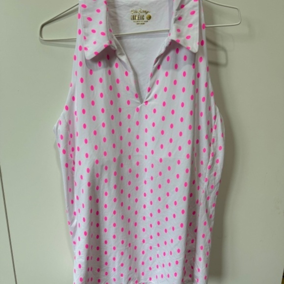 Lilly Pulitzer Luxletic women’s golf top NWOT - Picture 2 of 2